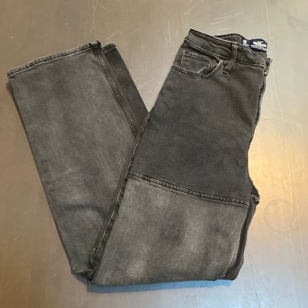 Hollister Ultra High-rise Dad Jeans Black